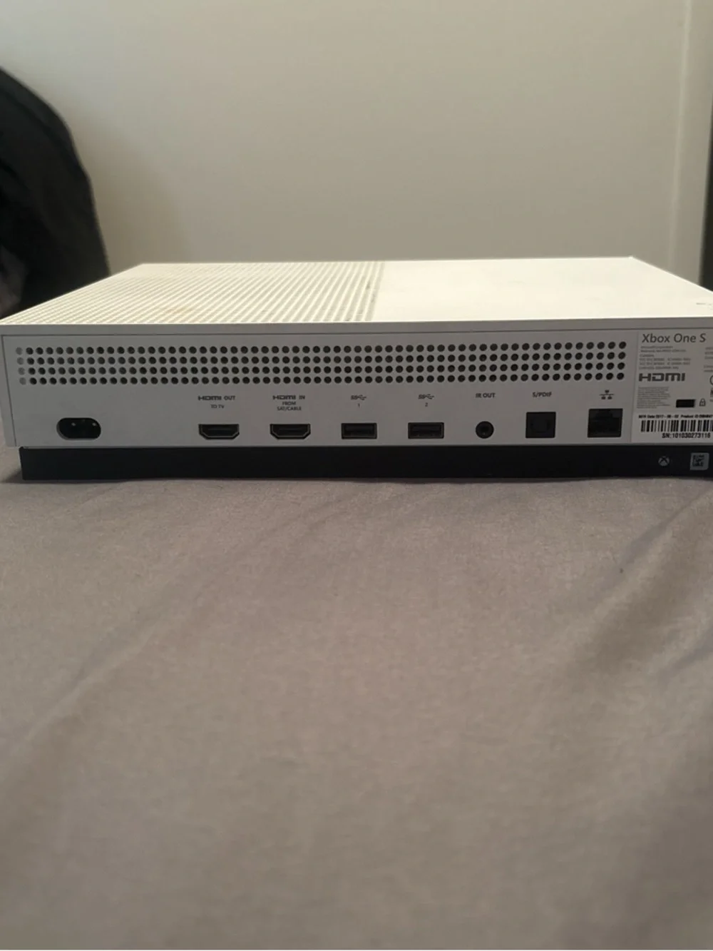 Microsoft Xbox One S Console - White